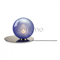 umbra table lamp blue / gold