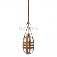 tied-up romance pendant type a - brown