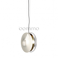 orbital pendant polaris white / gold
