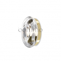 orbital wall & ceiling lighting moon clear / gold