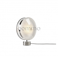 orbital table lamp polaris white / silver