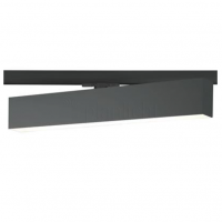 pure3 track mounted luminaire black 574mm