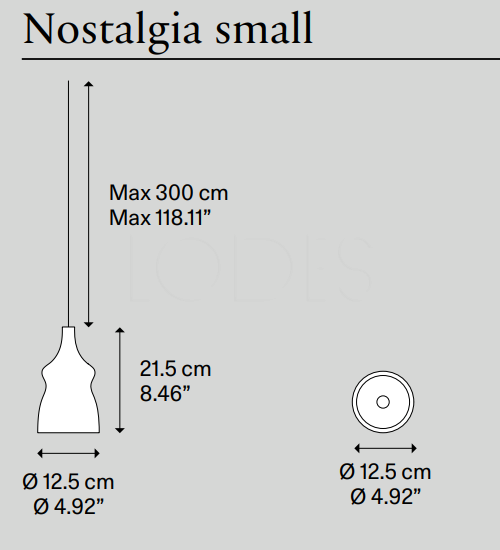 nostalgia small rose gold - 154004