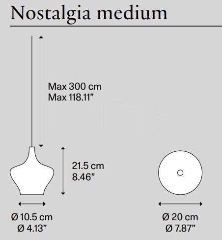 nostalgia medium glossy bronze - 154052