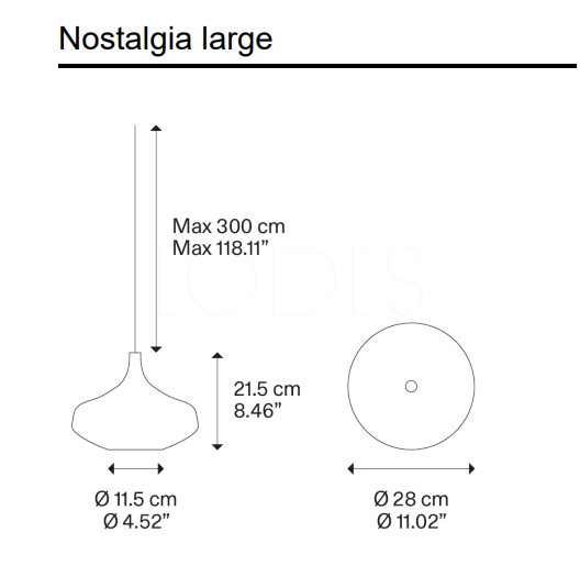 nostalgia large clear - 154009