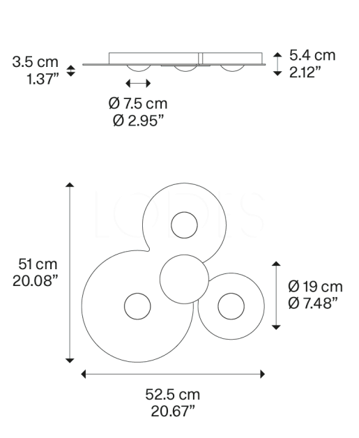 bugia triple gold - 161042/161046
