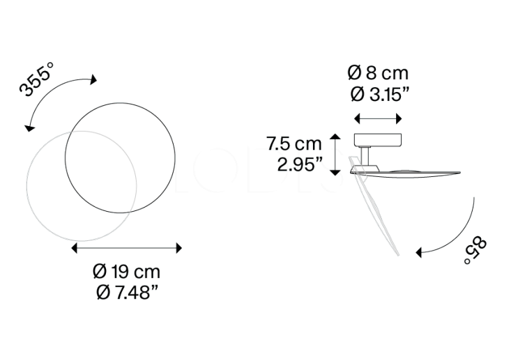 puzzle round single 159002 ceiling